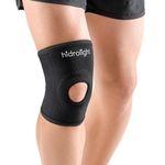 Joelheira-HIDROLIGHT-com-Reforco-Patelar-PRETO-P