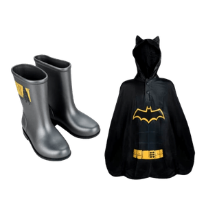 GALOCHA IPANEMA INFANTIL  BATMAN Com Capa de Chuva