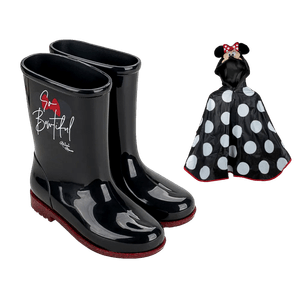 GALOCHA IPANEMA  MINNIE Com Capa de Chuva