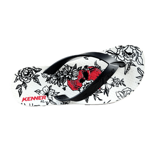 Sandália KENNER  SUMMER CAVEIRA FLORAL