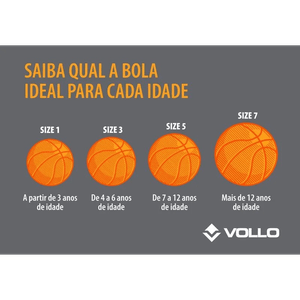 Bola de Basquete VOLLO SINZE 1 (Pequena)