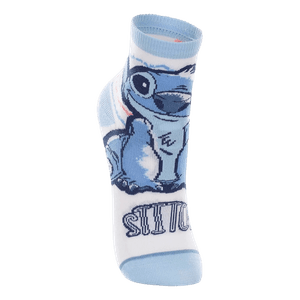 KIT MEIA LUPO INFANTIL  CANO CURTO STITCH  24-29