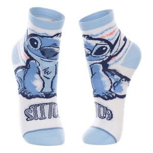 KIT MEIA LUPO INFANTIL  CANO CURTO STITCH  24-29
