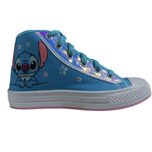 SAPATENIS START CHIC INFANTIL  CANO ALTO STITCH