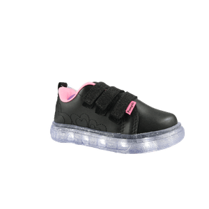 TÊNIS PAMPILI INFANTIL MENINA SNEAKER LUZ  LED