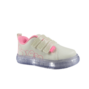TÊNIS PAMPILI INFANTIL MENINA SNEAKER LUZ  LED