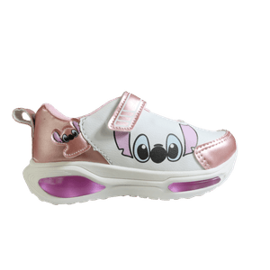 TÊNIS MINIPE INFANTIL MENINA STITCH  LED