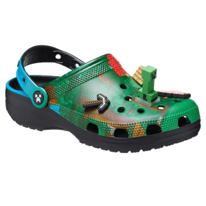 Sandália Crocs Minecraft Classic Clog Juvenil