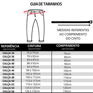 CINTO PEGADA MASCULINO